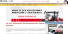Webdesign, Referenz, COntent Management System, Homepage Gestaltung Speringer Landmaschinen